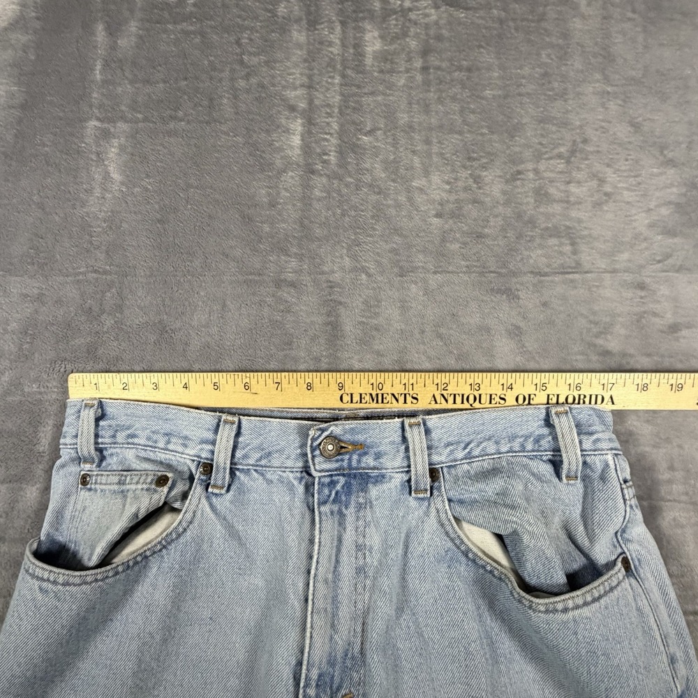 Vintage Eddie Bauer Jeans Men's 36x34 Fits 34x33 Relaxed Baggy Skate Grunge 90s - Picture 14 of 16